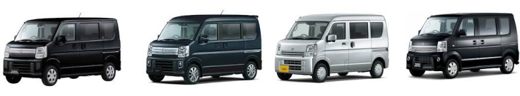 エブリィワゴン車種別適合表