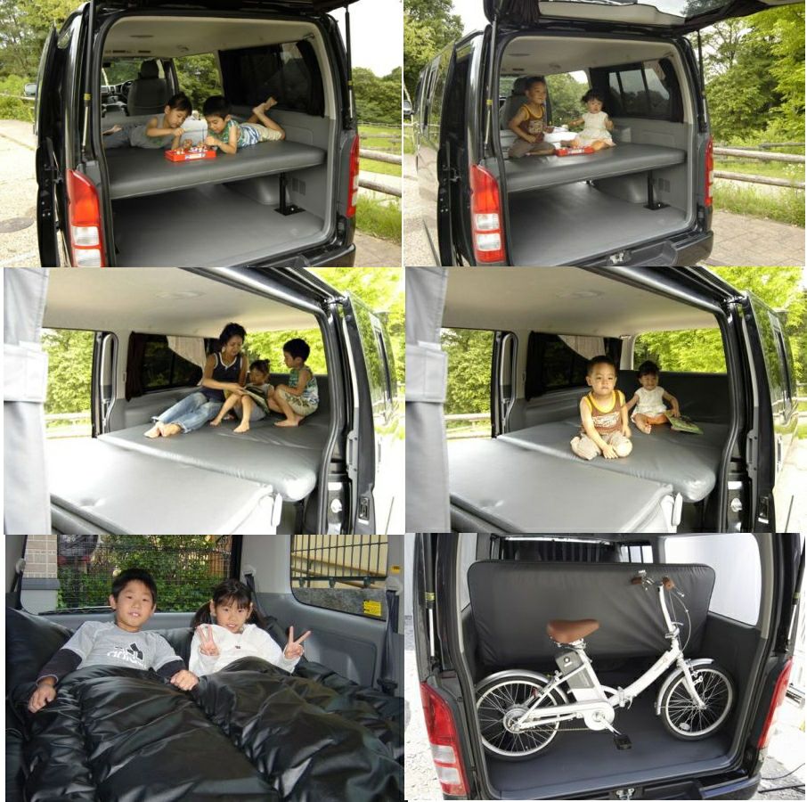 200系 トヨタ ハイエース シンケ ワイド専用 ダブルリクライニング 