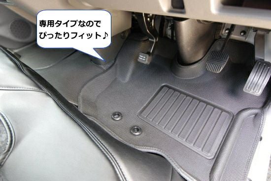 SHINKE】キャラバン プレミアムGX系/NV350GX系専用立体フロアマット