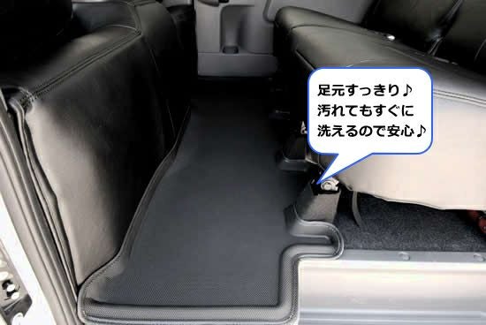 SHINKE】キャラバン プレミアムGX系/NV350GX系専用立体フロアマット 2