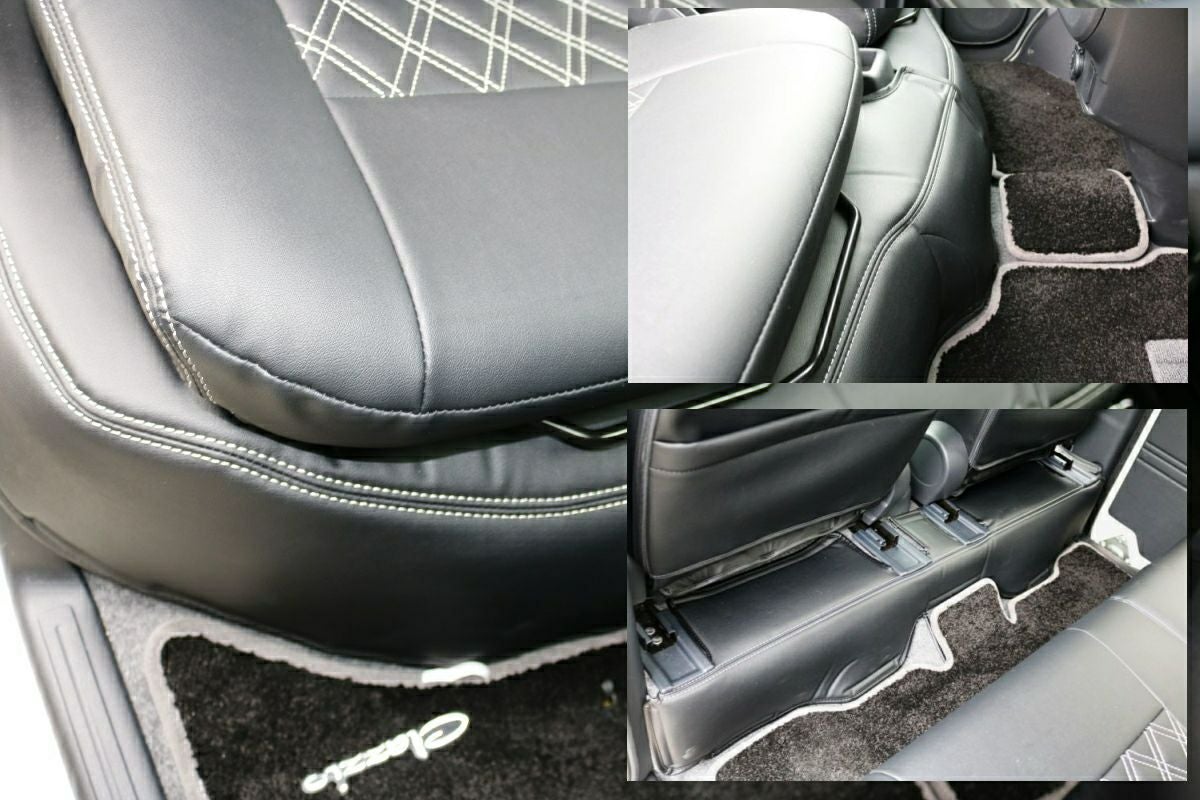SHINKE】S321V系 ハイゼットカーゴ専用フロント・リアデッキカバー