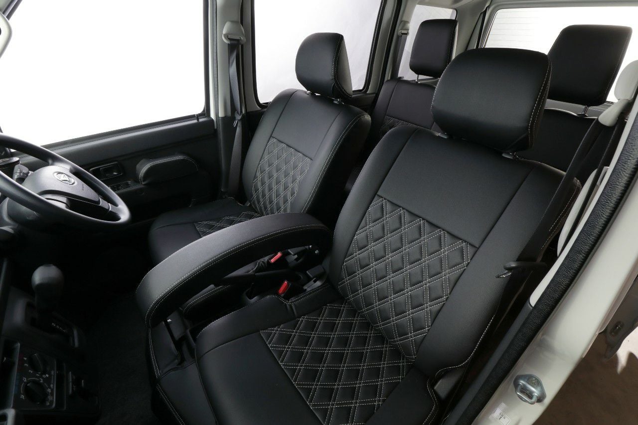 SHINKE】S321V系 ハイゼットカーゴ専用シートカバー クルーズ用