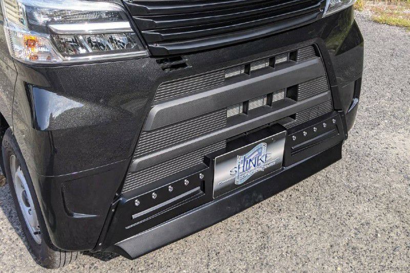 ハイゼットカーゴ エアロ 後期型専用フロントハーフスポイラー