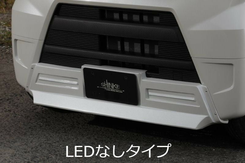 ハイゼットカーゴ エアロ 後期型専用フロントハーフスポイラー
