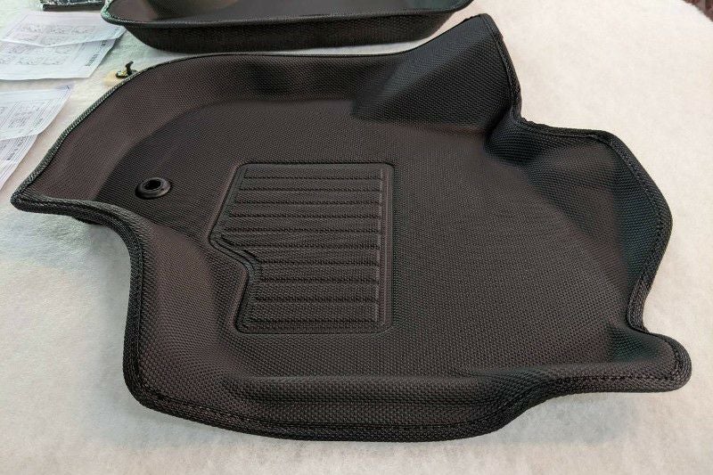 ハイゼット  ジャンボ　フロアマット 立体形状でお掃除簡単！) 立体フロアマットF用左右2P ハイゼット