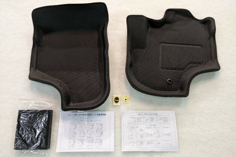 SHINKE】ハイゼットジャンボ専用立体フロアマット フロントのみ 前期