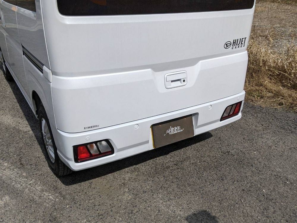ハイゼットカーゴ　テールレンズ　
シーケンシャル ハイゼットカーゴ S700系 SHINKE テールレンズカバー タイプ2 左右2P