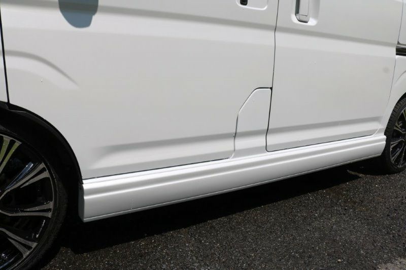 SHINKE】S700V系ハイゼットカーゴ専用サイドスポイラー │カスタム