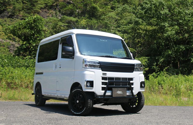 SHINKE】S700V系ハイゼットカーゴ・アトレー専用アイアンバンパー